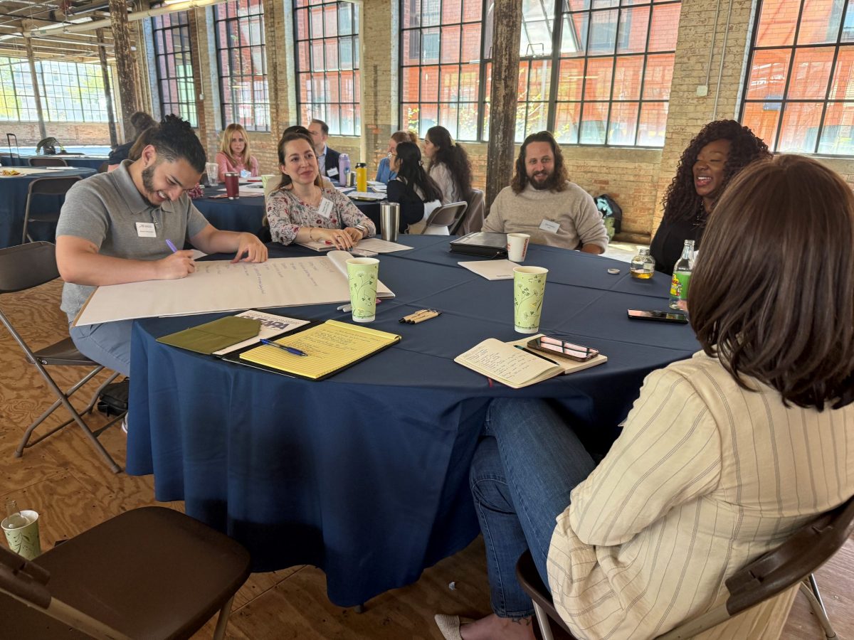 Participants at the Resilience Hub workshop