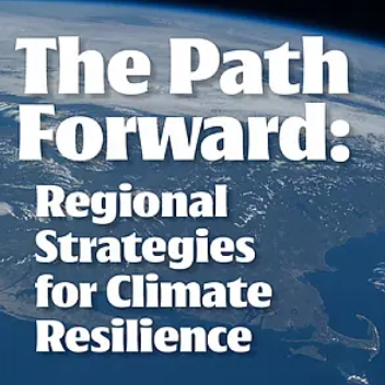 Graphic theat says The Path Forward. Regional Strategies for Climate